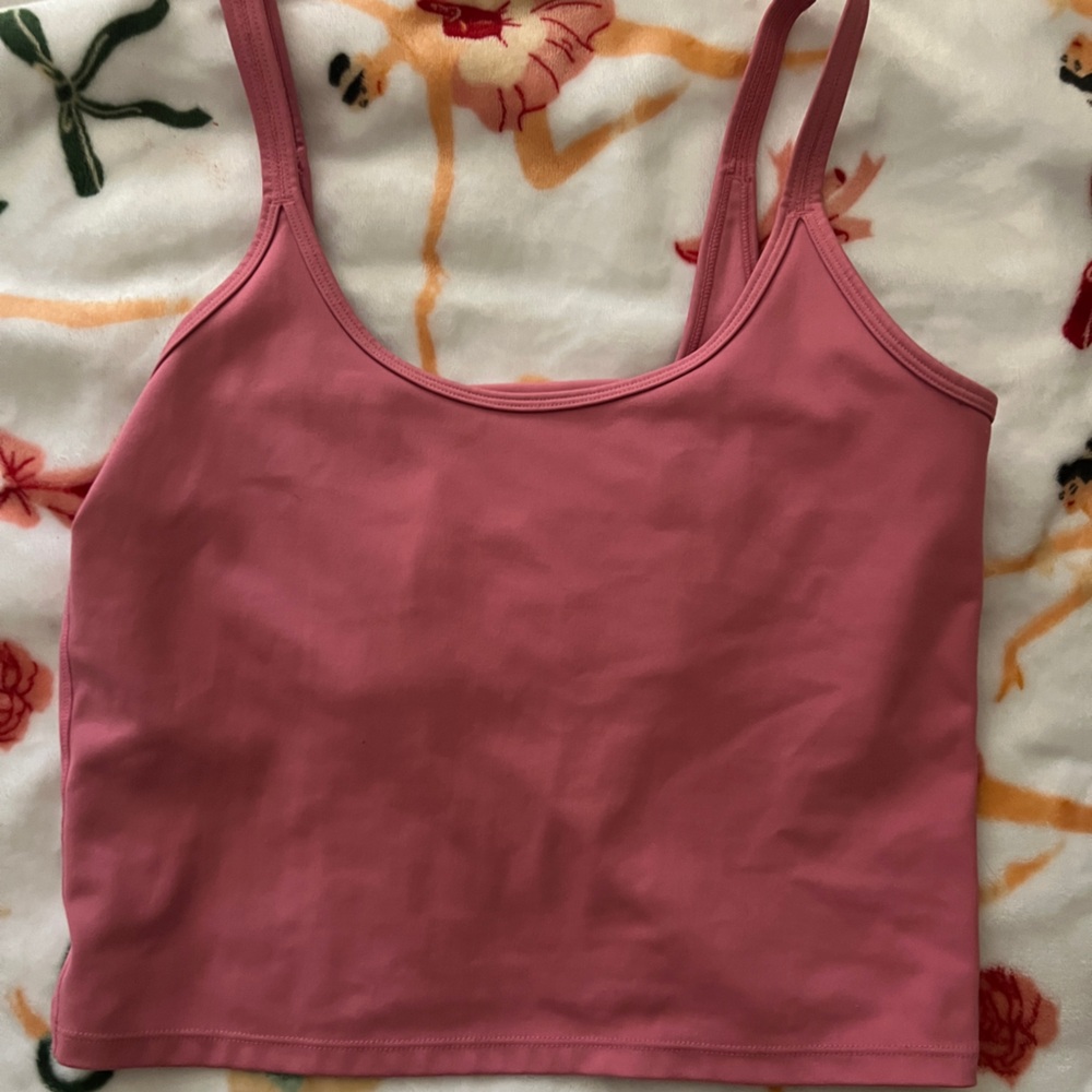 Girlfriend Collective Rose Pink Bandeau